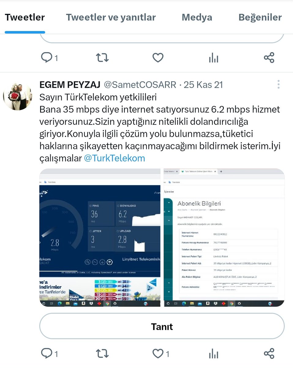 ttnet.speedtestcustom.com/result/0db0adf…
Türk telekom yine şaşırtmadı 👏
2021 den beri böyle bunun faturasını ağır ödiceksiniz.