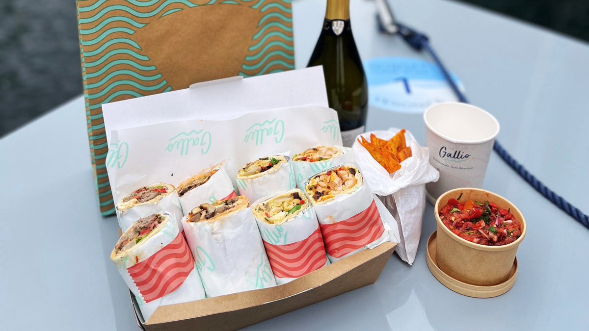 gallio_uk's tweet photo. 🚤 Ready for a mini getaway? Join us for a stunning private boat ride through London's docklands &amp; Canary Wharf! Savour delicious Mediterranean mezze bites or fresh wraps as you soak in the picturesque views as we've partnered with @Goboatldn.  #GoBoatLondon #ThingsToDoLondon https://t.co/bfjQFCDAw2