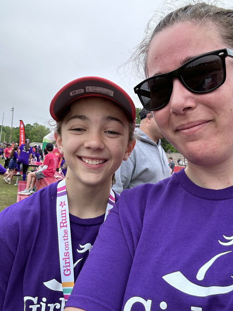 Another fantastic GOTR 5K! So proud of these girls and my fabulous team of coaches. I can’t believe it was Ava’s last one as a Girl on the Run…unless someone <a href="/ChinaGroveMS/">China Grove Middle School</a> wants to start a Heart and Sole team next year 🤞⭐️