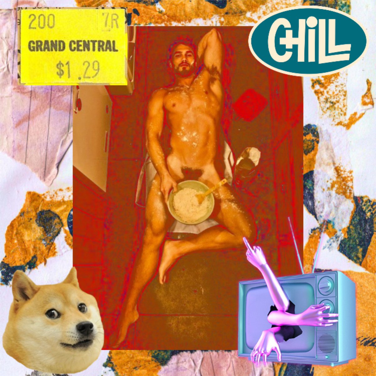 DestroyMeDaddy's tweet photo. #Vaporwave #RdBubble #Shop #Gay #MichaelYerger https://t.co/WRSjtLBi8V https://t.co/7tryk41gHu