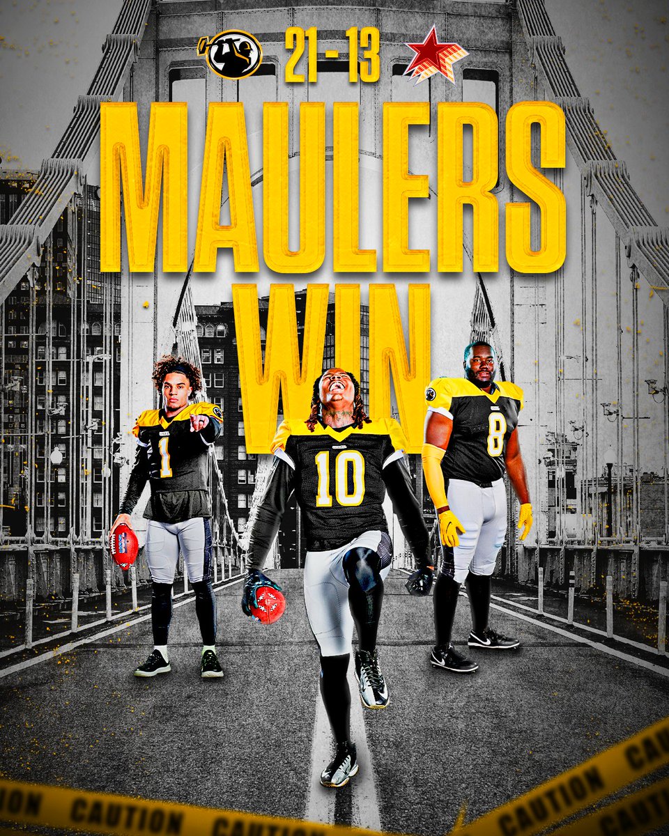 UFLMaulers's tweet image. BROUGHT THE HAMMER! ⚒️