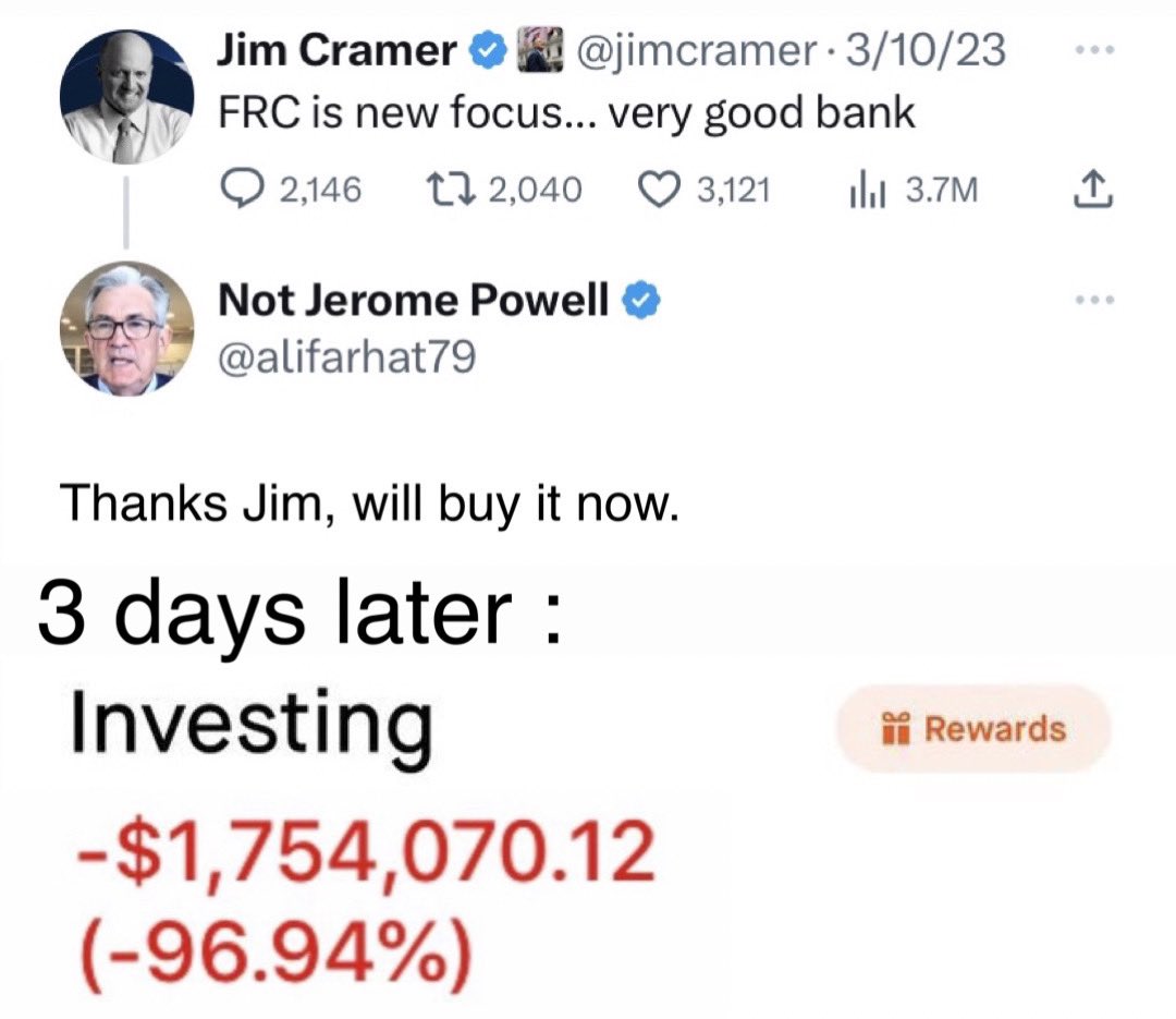 alifarhat79's tweet photo. I listened to Jim just one time and lost everything https://t.co/RHDU4cr2UI