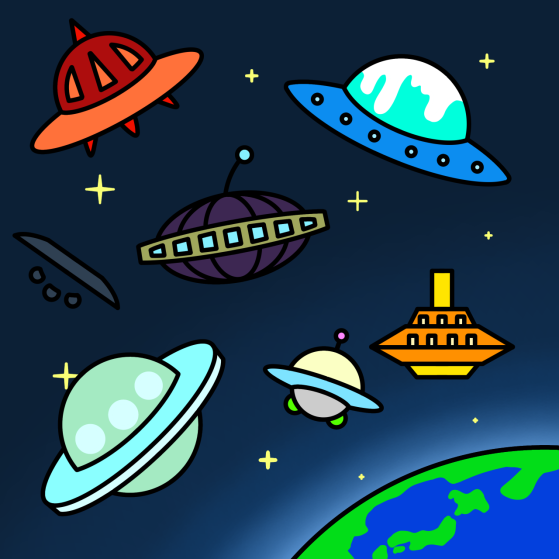 spacecrocos's tweet photo. 🐊 SPACE CROCOS通信 🐊
改めまして、皆様の応援のおかげでSPACE CROCOSは5000体を完売させることが出来ました！ありがとうございました✨

リビール前画像も、スペクロらしい画像になっているのでお楽しみください🐊
(画像に載っている宇宙船は７...👀?!)

🐊リビール
⏰5.3 12:00(JST)

#SPACECROCOS https://t.co/2rwY2mTZUj