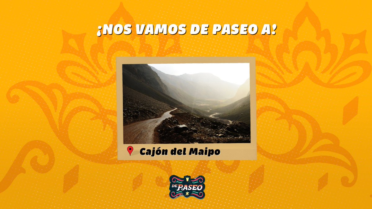 depaseocl's tweet photo. ¡NOS VAMOS DE PASEO AL CAJÓN DEL MAIPO! https://t.co/wl4z7zLzis