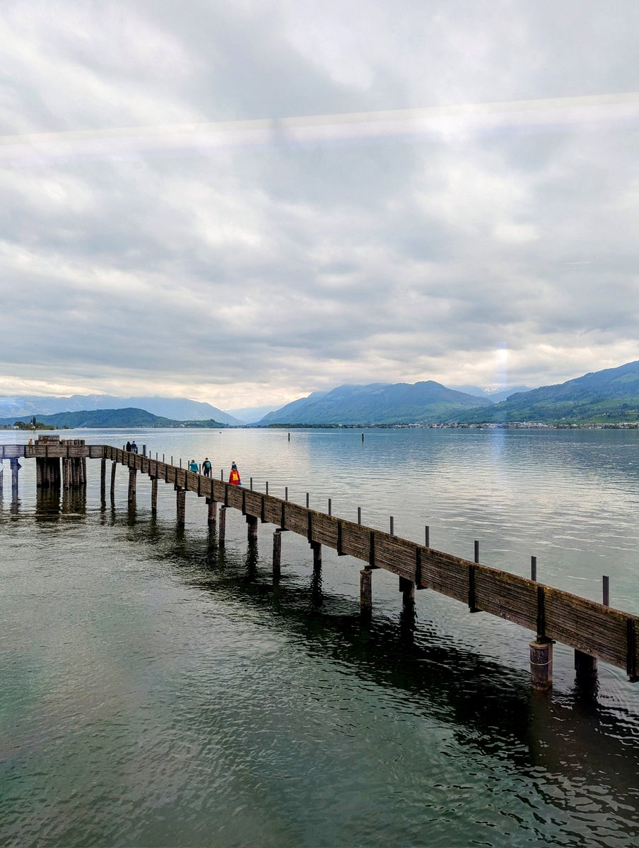 Day 24: 'Lakes on a train', Switzerland