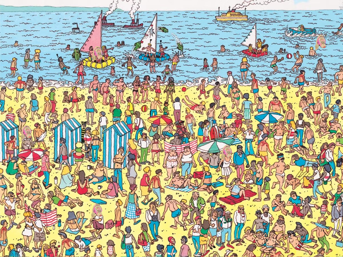 <a href="/DApeWives/">Desperate ApeWives</a> 

5 Paris Ape's on holiday.

Can you find them all? 😅 

You may need a Zooooom 🧐🧐🧐🧐🧐.