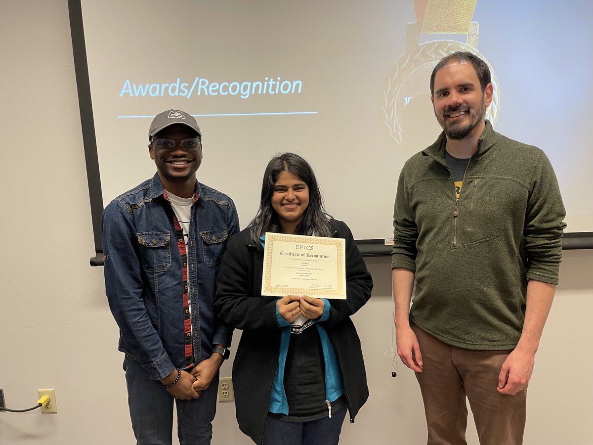 AirQualityEPICS's tweet photo. Riya, I know you hate pictures being taken of you, but I'll ask for forgiveness later :) https://t.co/Zo43bKCybu