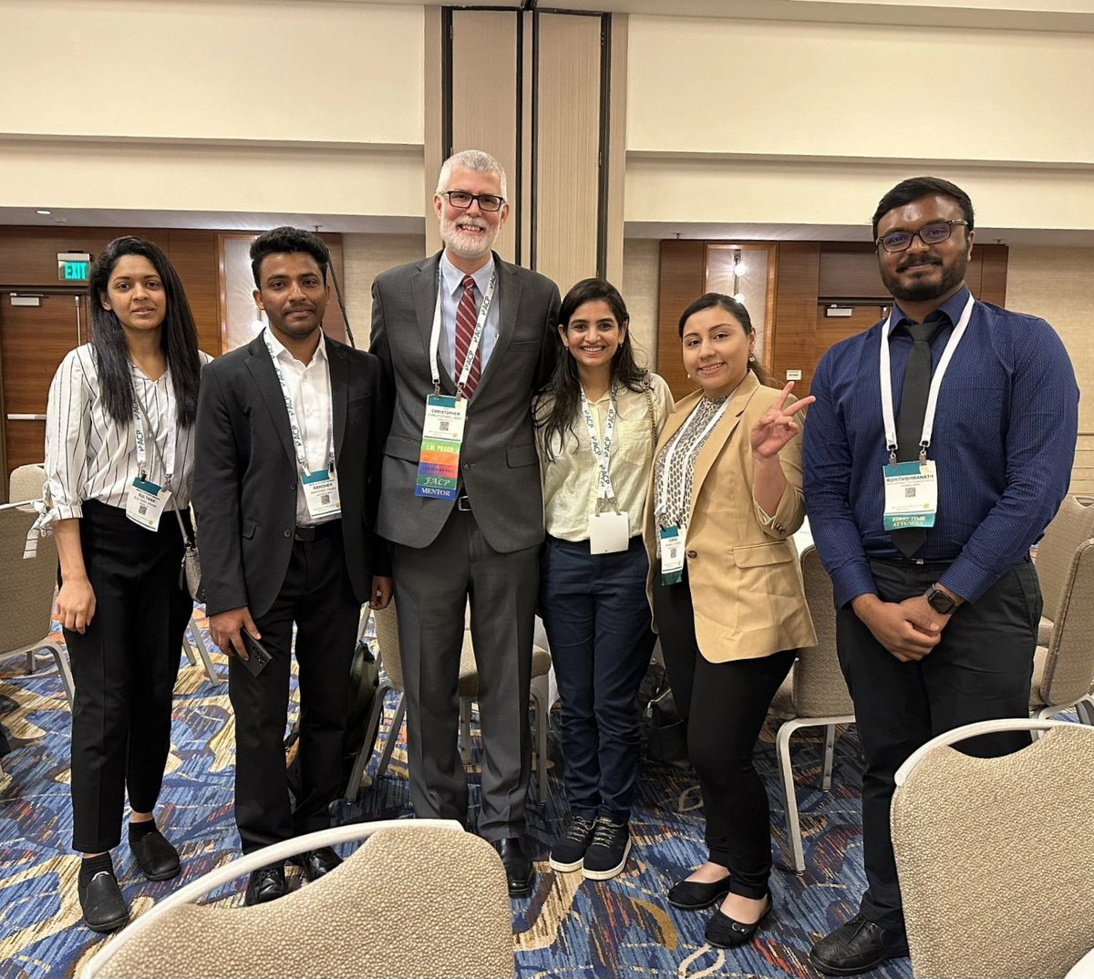 abymbbs's tweet photo. Thankful for amazing opportunity to connect with amazing mentors and leaders @ACPIMPhysicians @AlliLRuff @Geovy2904 @Idfac @MuktaPandaMD @docbraymd  and many more. https://t.co/IDlVDbdV4u