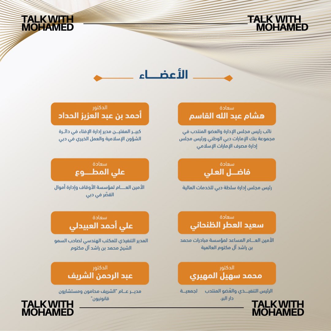 talk_with_M's tweet image. بهدف ضمان إنماء أصول أكبر مشروع وقفي لإطعام الطعام بشكل مستدام محمد بن راشد يوجه بتشكيل مجلس أمناء لـ&quot;وقف المليار وجبة&quot;…#وقف_المليار_وجبة