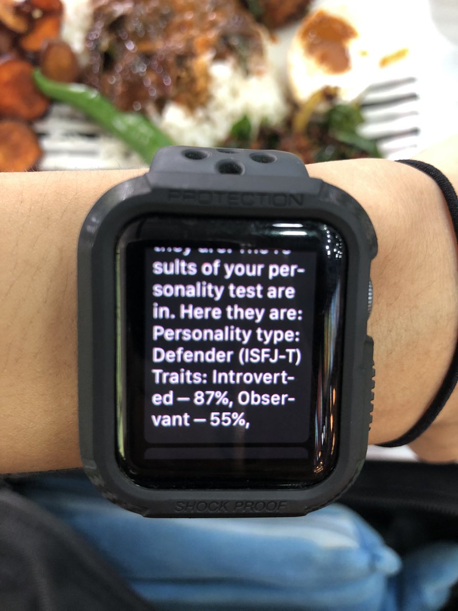 Miraclesnipe's tweet photo. 16 personalities. 

And I’m a defender. 

And actually introverted person. 

Only extroverts when I’m in my Coach mood. 😃 https://t.co/H6LgqSHb1J