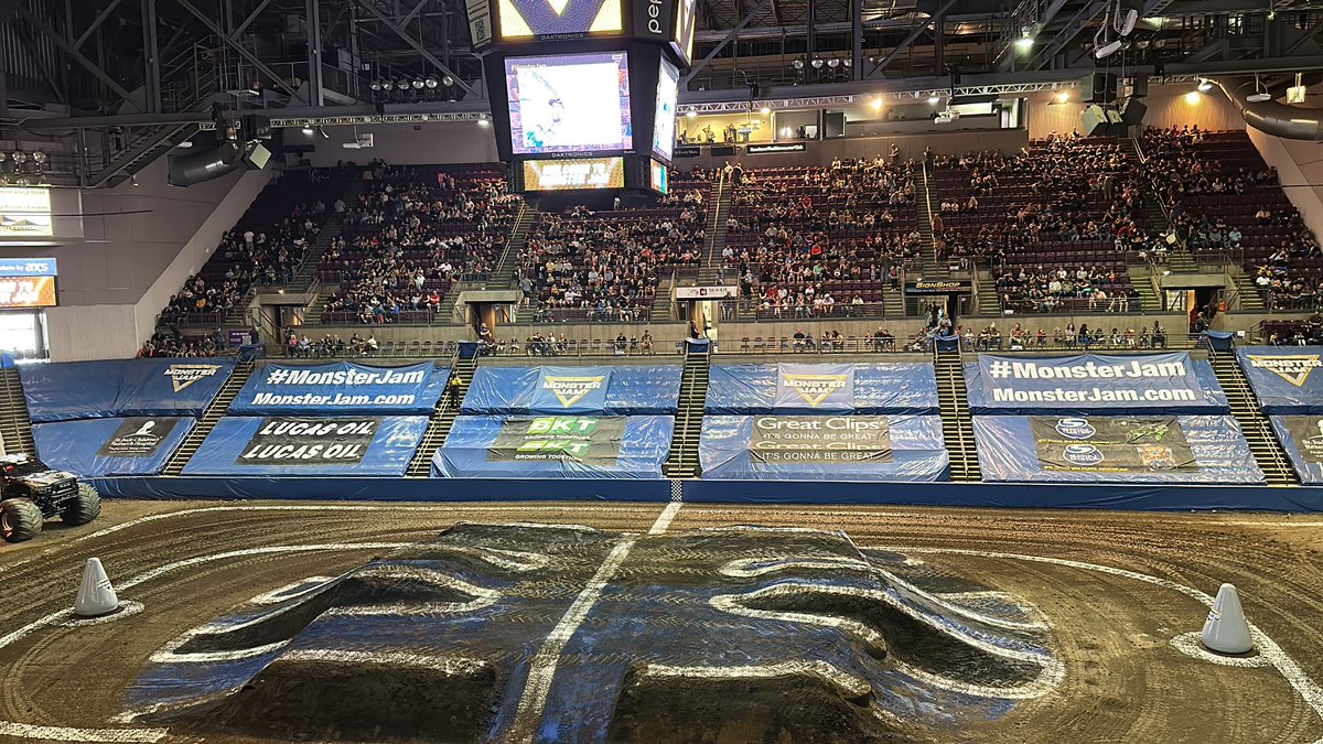 Ready for #monsterjam here at the Broadmoor World Arena! <a href="/MonsterJam/">Monster Jam</a>