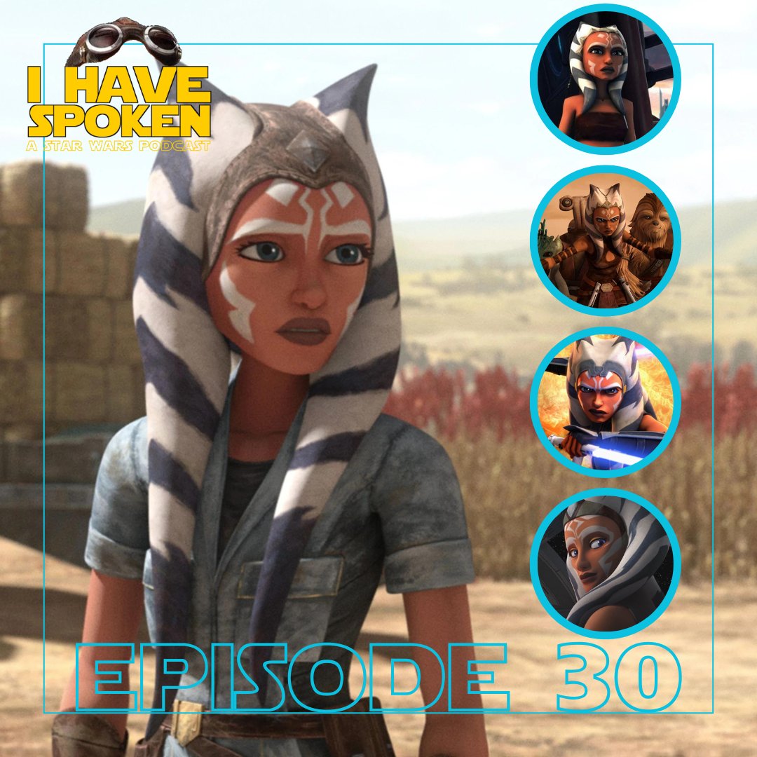 IHaveSpokenPod's tweet photo. The new episode is LIVE! This week it's our Top 10 favorite #Ahsoka moments in preparation for @ahsokaofficial ! Link below and everywhere you pod! May the Force be with you! #ihavespoken #starwars #starwarspodcast #podcast

https://t.co/m35XoKQvAa https://t.co/6VbhXfoFvR