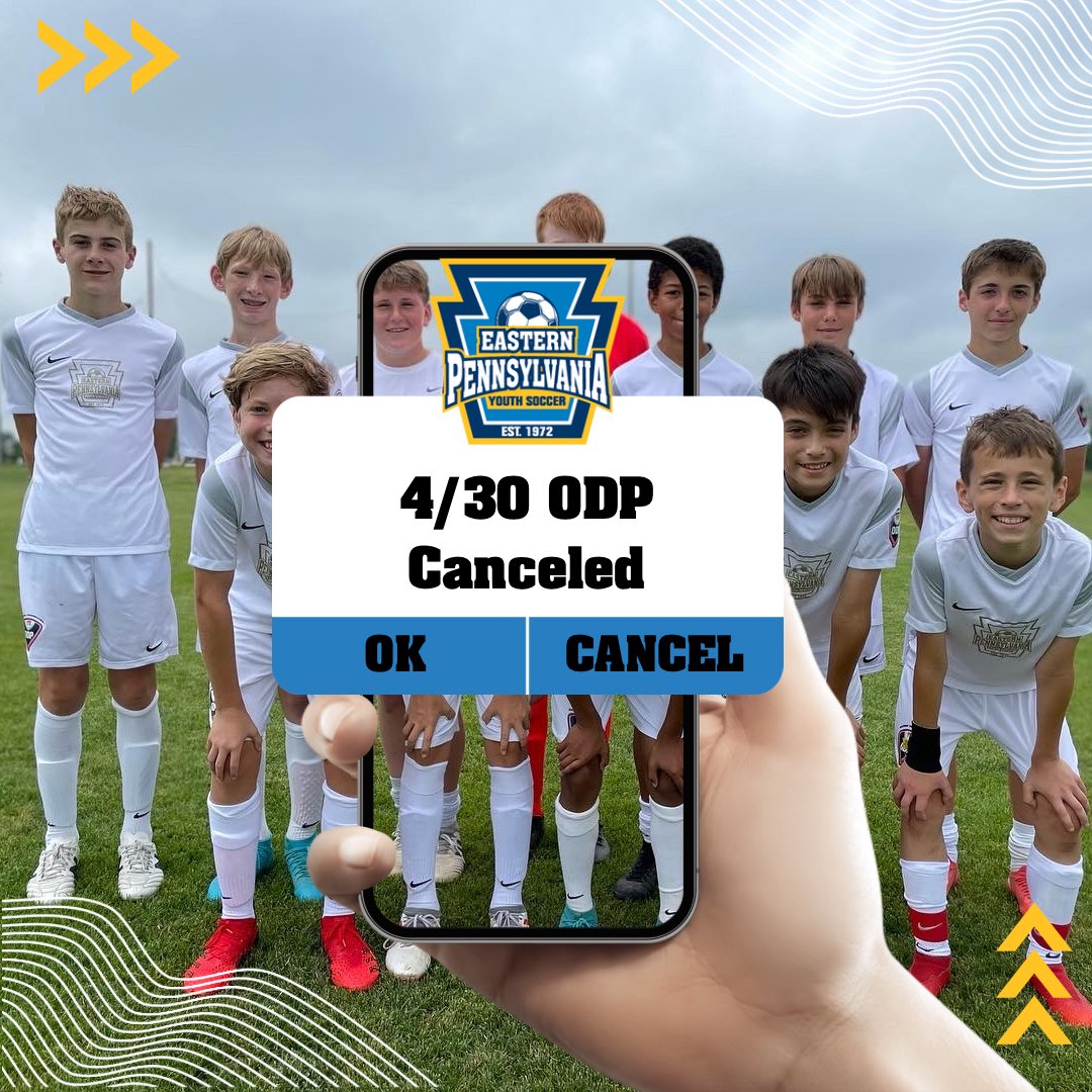 Eastern Pennsylvania ODP tweet media