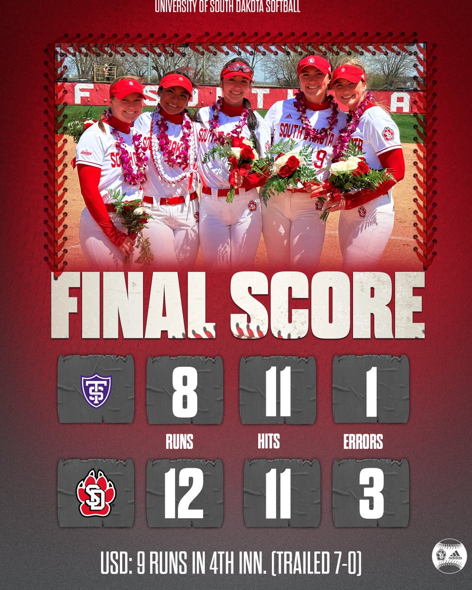 𝗢𝗻𝗲 𝘁𝗼 𝗿𝗲𝗺𝗲𝗺𝗯𝗲𝗿...
Thank you, Seniors

#WeAreSouthDakota x #GoYotes🐾