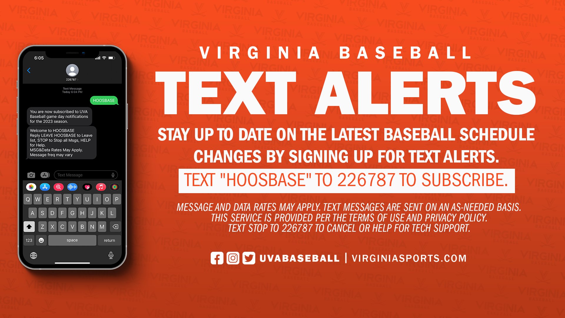 Virginia Baseball on Twitter "Game officials are closely monitoring