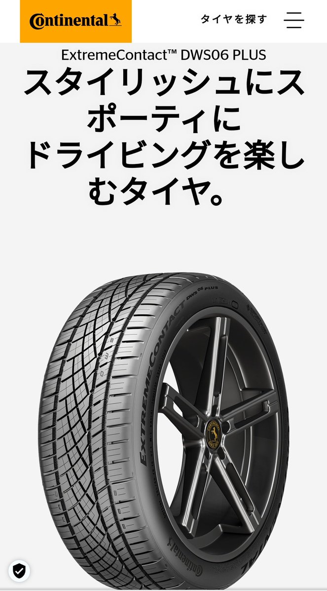 moonstone_edge6's tweet photo. 勿論、前と同じ #コンチネンタル の #DWS06PLUS です https://t.co/kYu13VDLpn