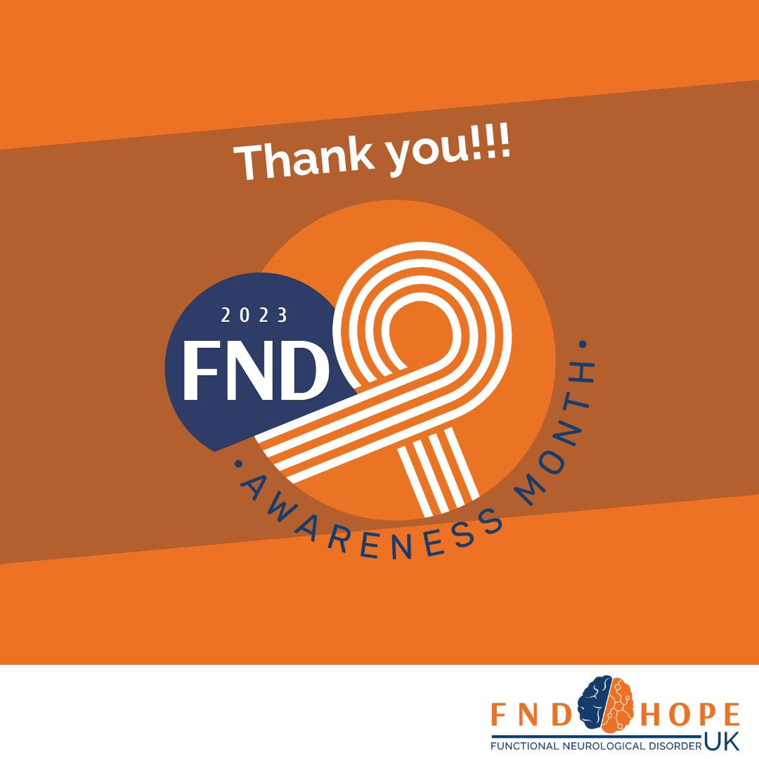 Well, that’s a wrap! 

What an incredible month. Thank you for taking part and helping us make even more people FND Aware🙏 #fndawarenessmonth

🏃 Fundraise for us bit.ly/3K2NITw  
💰 Make a donation bit.ly/3CVJ6KW  
💌 Join the community bit.ly/40uqsF7