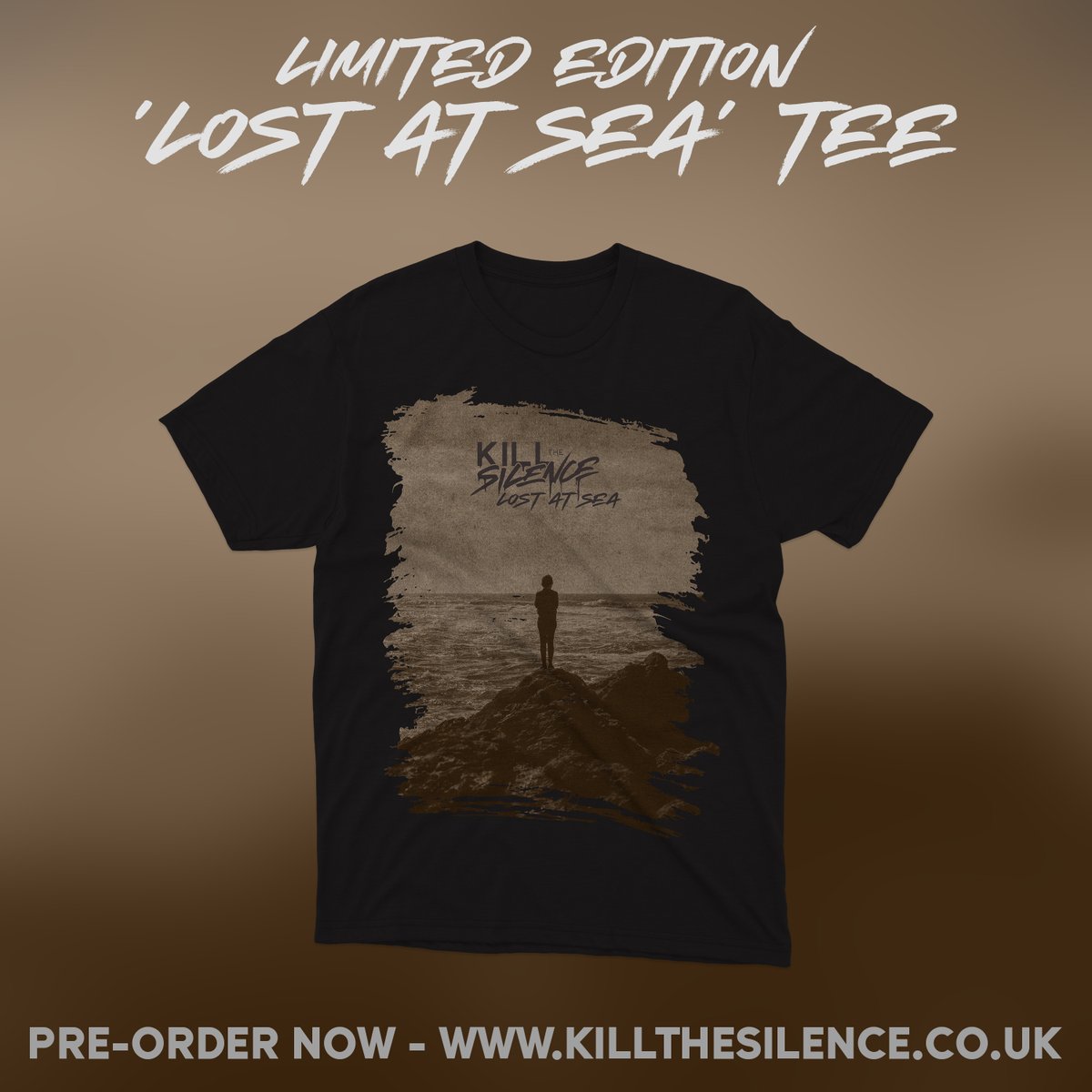 KillTheSilence's tweet photo. - L A S T - C H A N C E -

Grab yourself the Limited Edition pre-order tee for Lost At Sea before the pre-order ends TODAY at 9pm!

HERE - https://t.co/Tb6xfGYGpc https://t.co/AOpWwdZG7L