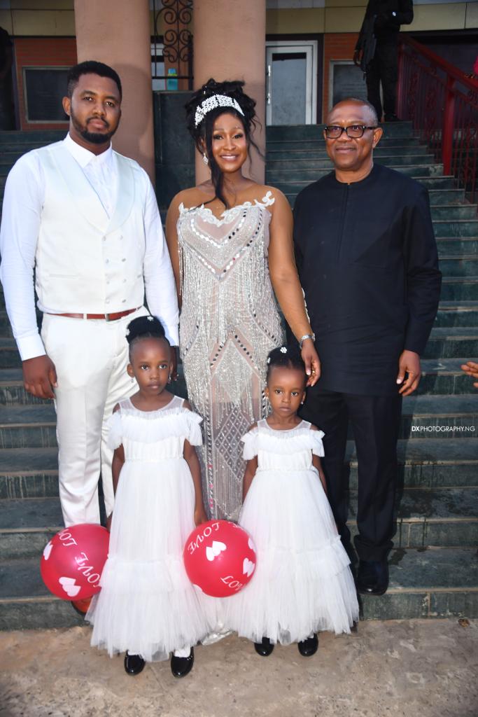 PeterObi's tweet photo. Yesterday evening, I dropped by at the wedding reception of the son of Bishop Isreal Okoye, the Bishop of Ihiala Diocese, Anglican Communion. It was an opportunity to wish the newly wedded couple well and felicitate with the proud parents of the bride and groom. -PO https://t.co/aZhyw0vPXP