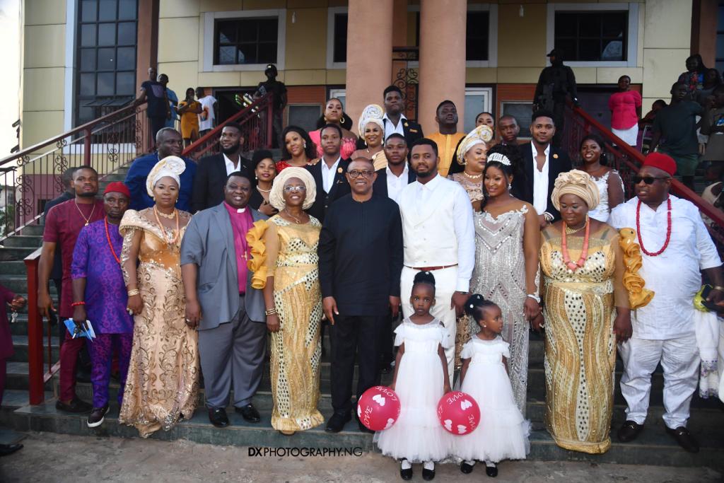 PeterObi's tweet photo. Yesterday evening, I dropped by at the wedding reception of the son of Bishop Isreal Okoye, the Bishop of Ihiala Diocese, Anglican Communion. It was an opportunity to wish the newly wedded couple well and felicitate with the proud parents of the bride and groom. -PO https://t.co/aZhyw0vPXP