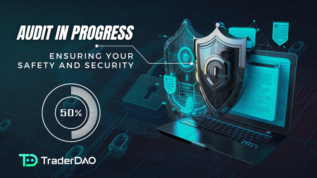 Paulaw3131's tweet photo. Security Enhance
@TraderDAO_AI #AuditCertiK #ProofOfTrade https://t.co/IpieC5OXCI