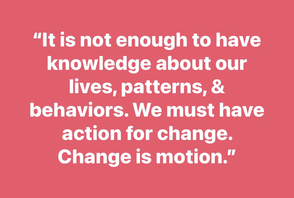 JenAubreySmith's tweet photo. Change is motion. https://t.co/Mkcl8Vx1mO