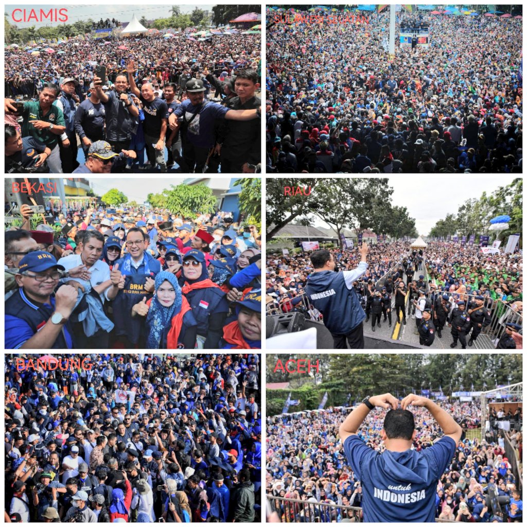 Ganjar sudah di-endorse presiden masih aja sepi, settingannya pun gagal dibongkar netizen.. 

Beda dg Anies yg selalu disambut lautan manusia krn rakyat inginkan perubahan!!