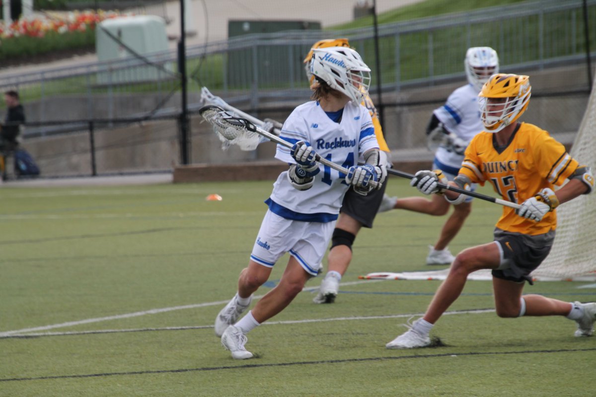 Men's Lacrosse closed out the regular season with a 12-10 loss to Davenport in Grand Rapids, Michigan.
rockhursthawks.com/news/2023/4/30…