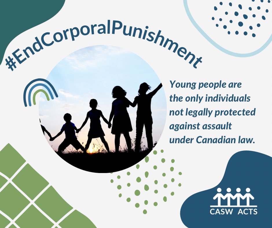 Today is the International Day to #EndCorporalPunishment. 

#BillS251 (an Act to repeal Section 43 of the Criminal Code) protects children and addresses the TRC’s call to action #6. Write to your Senator and share why this repeal is important!

#Repeal43