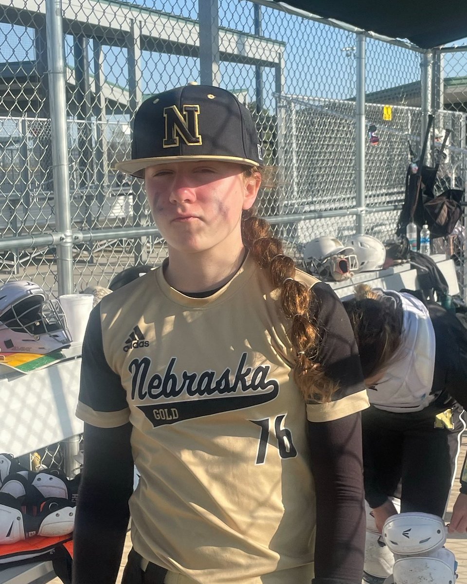 McKinley pitched a Perfect Game yesterday at the @usasoftball KC Invite!  Proud of her and her teammates for going 4-0 in pool play.  🥎💪🏻 #GoldDNA #WorkersAlwaysWin