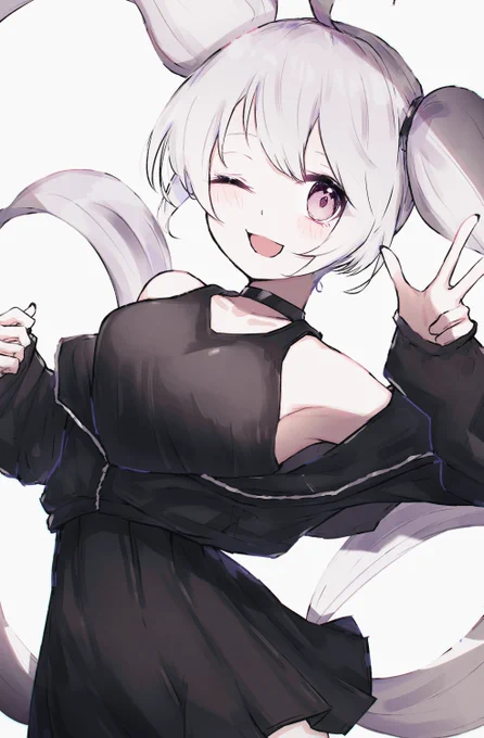 ただツインテール #イラスト