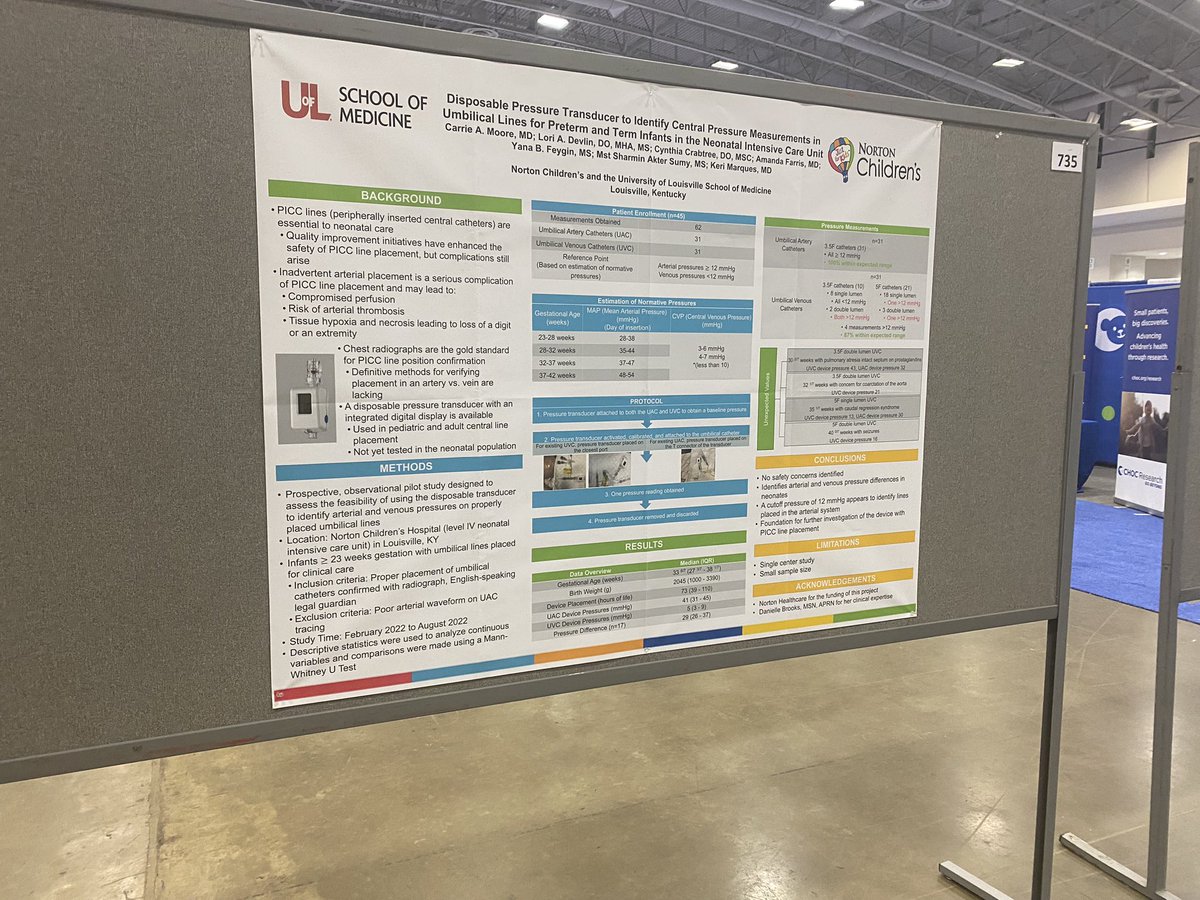 Digital pressure transducers in the NICU- check out our work @PASMeeting in Wash DC @UofLPeds @uoflmedschool @UofLPedsNeo @NortonChildrens