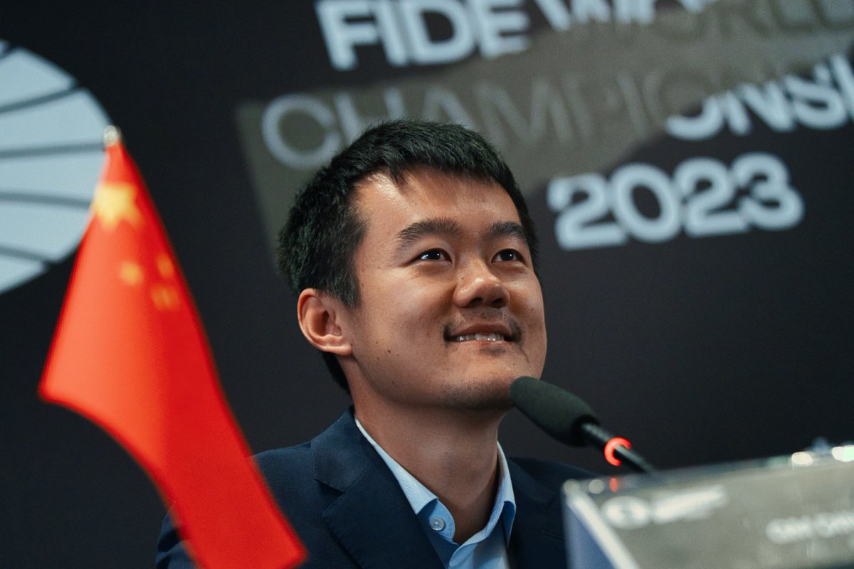 'This match is the deepest reflection of my soul' - the new World Chess Champion Ding Liren  #NepoDing