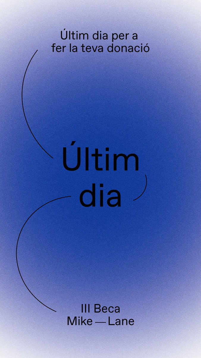 Últimes hores per fer la teva l’aportació a la #BecaMikeLane

Tens temps fins avui a les 23:59 per fer més gran la beca.

Inscribirme.com/becamike 

#castells