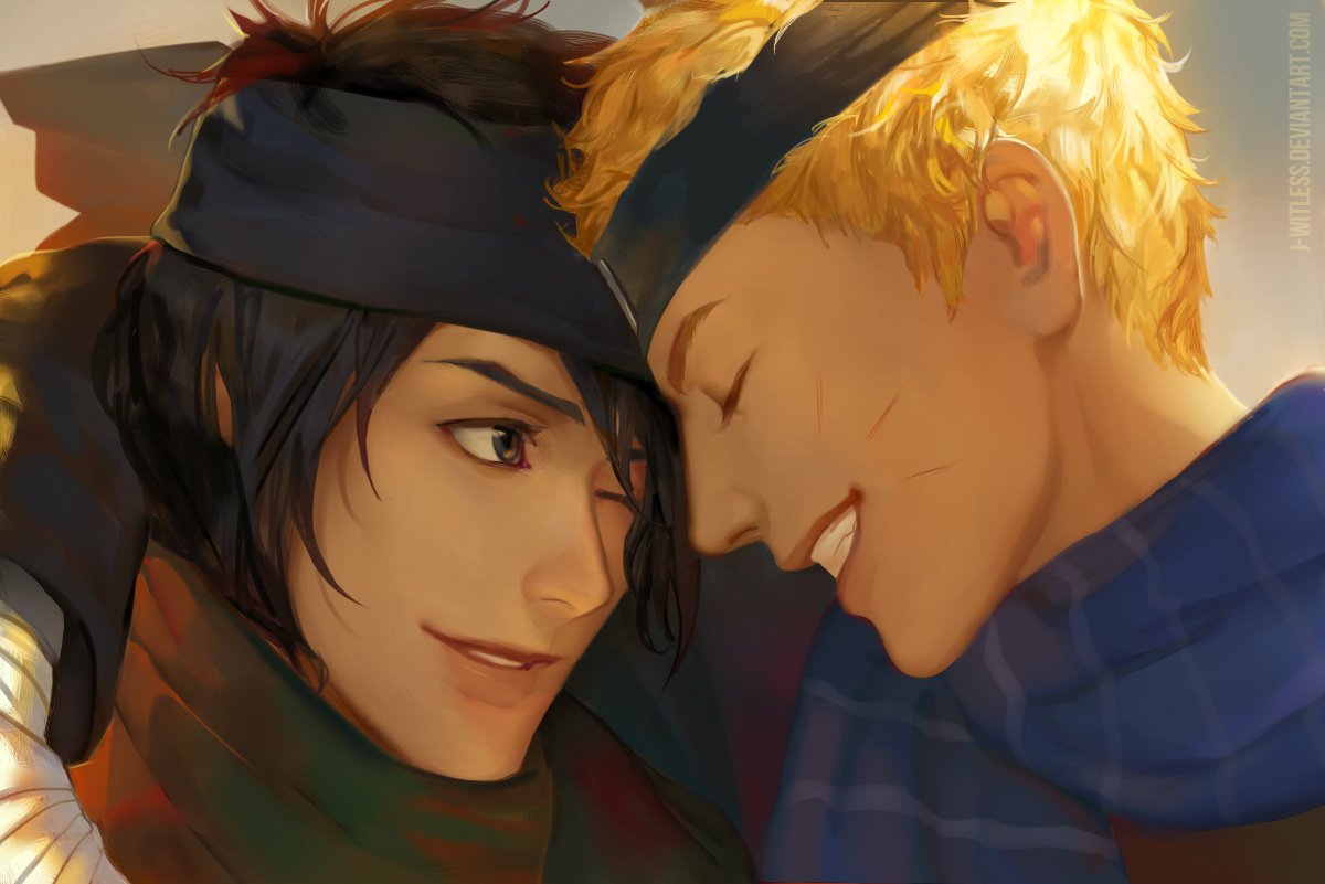 We will always remain friends #NarutoShippuden #sasunaru #narutofanart #digitalart #SASUKE2023
