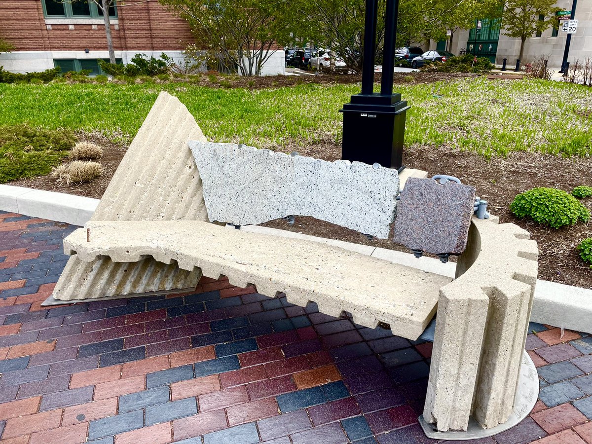 One of my *very* favorite parts about #AUA2023 in Chicago: walking by & appreciating my dads sculpture, Shark Bench, outside Marriott M. Love feeling like we’re both sculptors - working w our hands to create form& function!! #erectilerestoration #peyroniesdisease #microsurgery