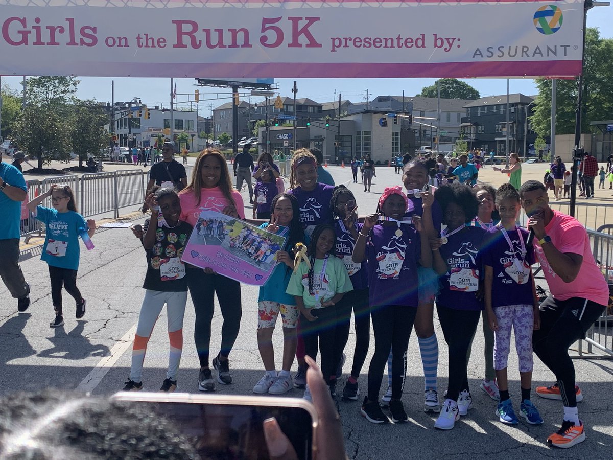 TeachAmey's tweet photo. S/O @BethuneES and our Girls on the Run participants. @FultonCoSchools was well represented yesterday. https://t.co/xGqhgmU7Xd
