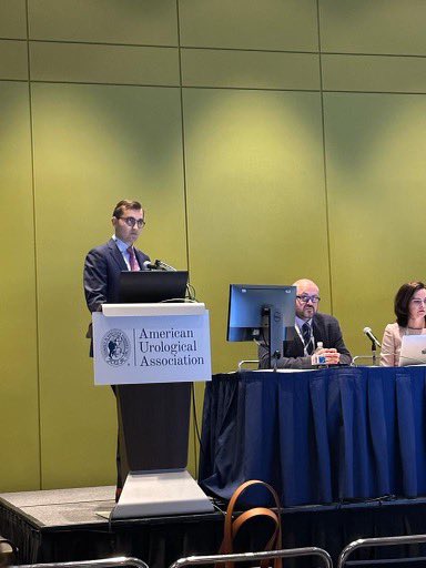 ThomasKolon's tweet photo. Dr Karl Godlewski kicking off the ped urology section at the annual AUA meeting @chop @aua2023 @pennurology https://t.co/ZcvkrGgfJN
