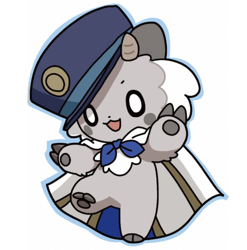 Nagamo, a young antelope with a stationmaster’s cap, is the new mascot for JR Nagano Railway Station