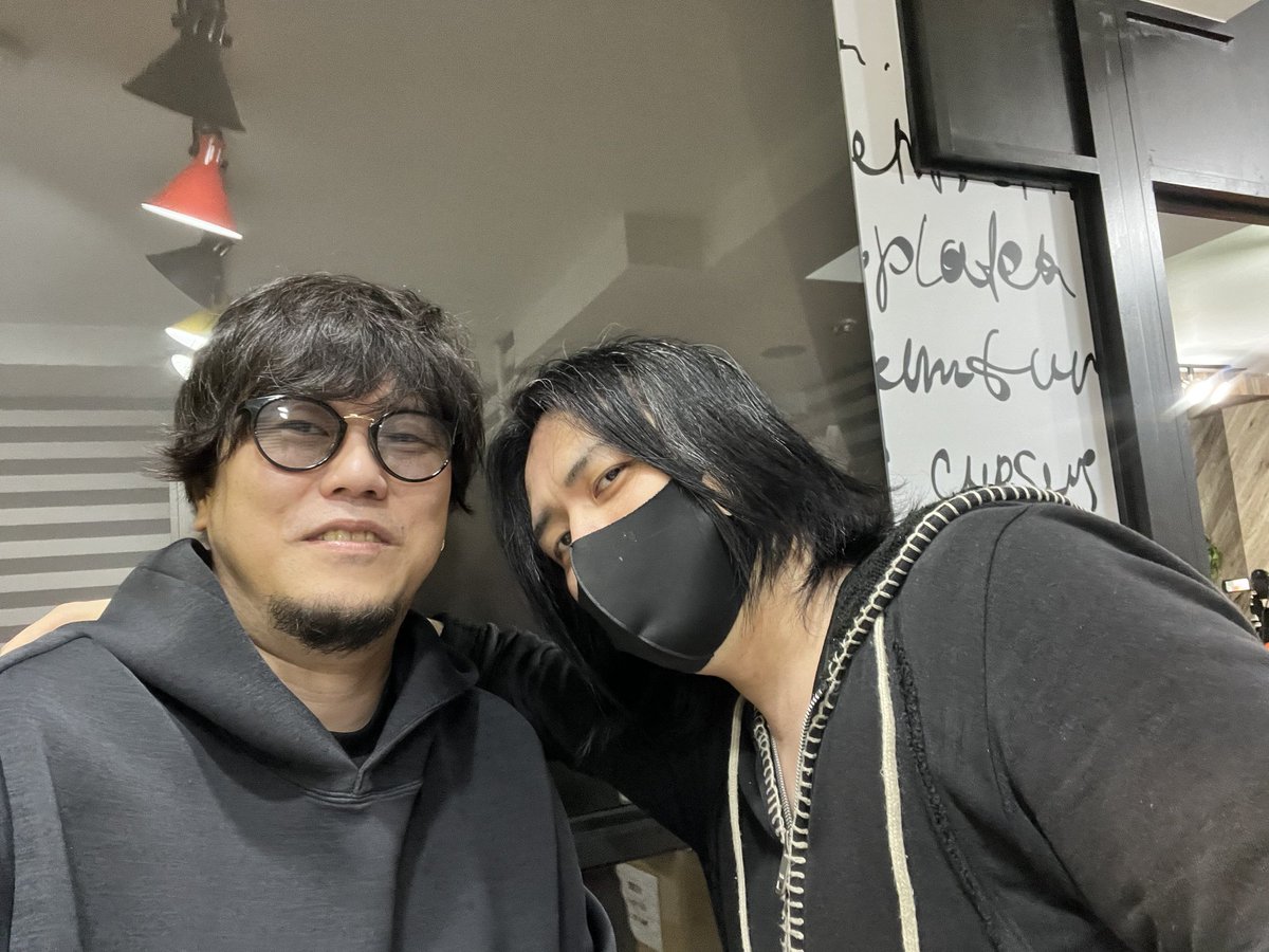 t_sugi2525's tweet photo. ボカロP仲間（？）の164さんと同じ現場でございました。

…あっ！明けましておめでとうございます。 https://t.co/ASgdyacfxL