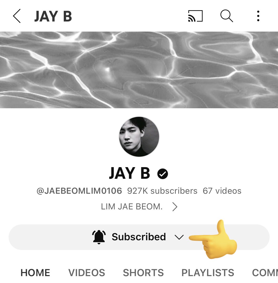 JaybItunesTeam's tweet photo. 🌴 Lets give JAY B Gold Play Button!
🔜 73K left till we reach 1M
Pls go subscribe https://t.co/OKuClXqJV1

JAY B’s Vlog
Day.1
https://t.co/p5bY7EU0z0
Day.2
https://t.co/BKO8wM8I1F
Day.3
https://t.co/Ov9gi5d03E
Day.4
https://t.co/jO96eKkVe8

#JAYB #제이비 @jaybnow_hr
#GOT7 @GOT7 https://t.co/7NUcF3yTdR