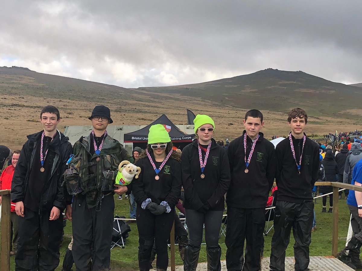 BDS_OutdoorED's tweet photo. Congratulations to the successful @BdownSchool @Futura_Learning @OfficialTenTors 35 mile team who completed their Challenge as a complete team at 1459hrs today. You should each be very proud of your achievement... https://t.co/igIHtUzqDs