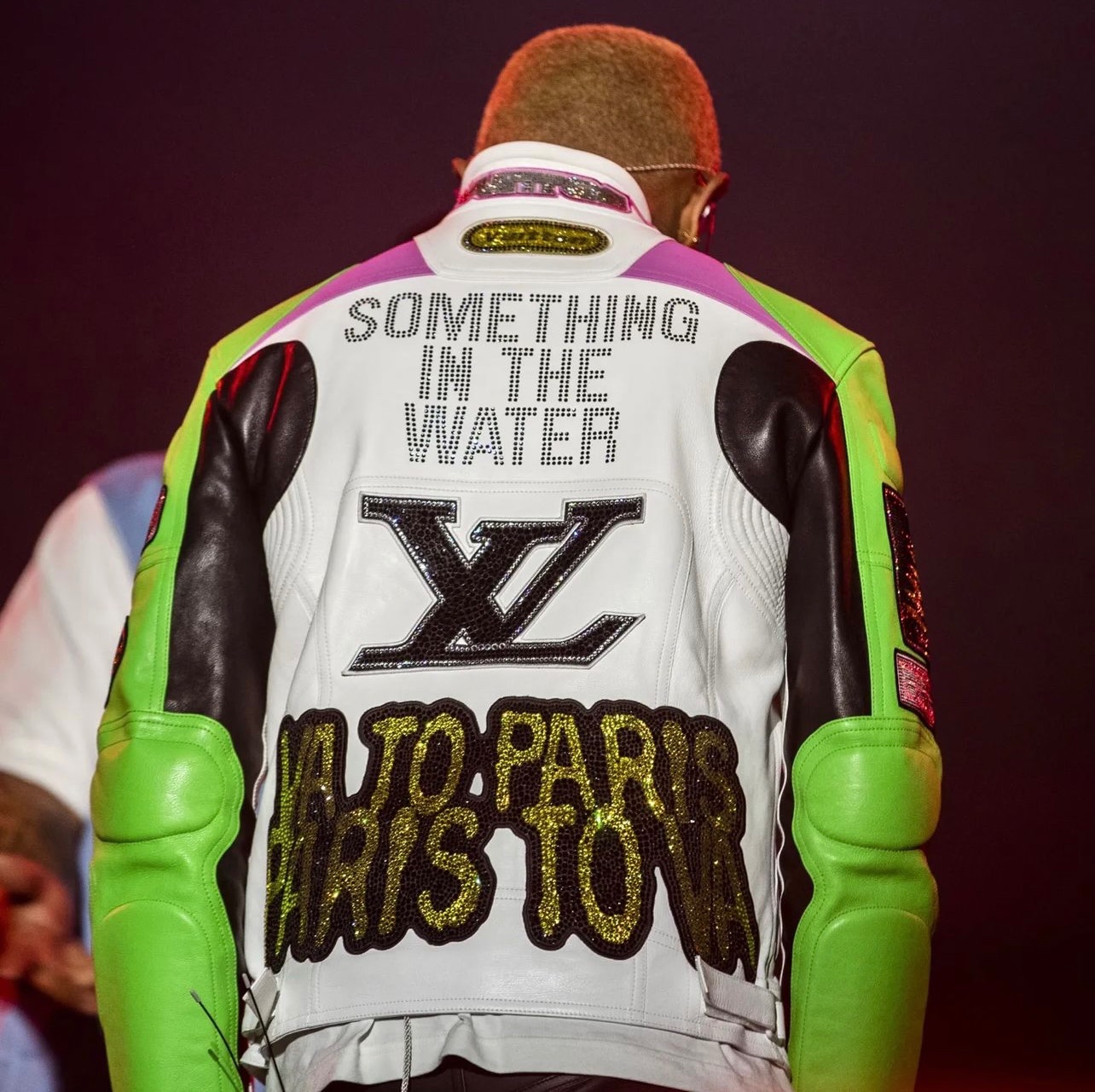 HypeNeverDies on X: PHARRELL Previews LOUIS VUITTON x PHARRELL “Something  In The Water” Motocross Jacket First Look 👀  / X