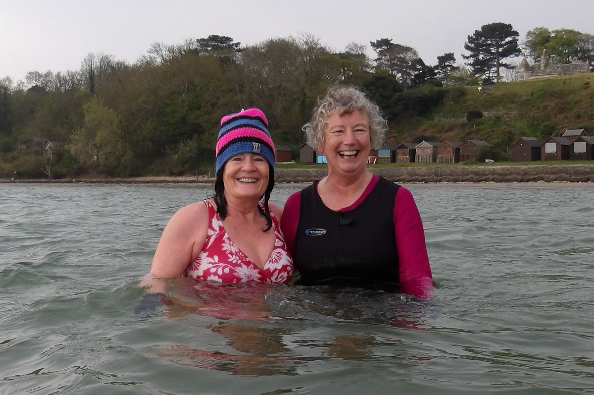 Thank you so much Studland Bay Bluetits @TheBluetitsCS for welcoming me and for a fun-filled swim in Dorset this morning. #solofemaletravel #solofemaleadventure #seaswimming #healthyageing #activeageing #over60 #retirementrebel