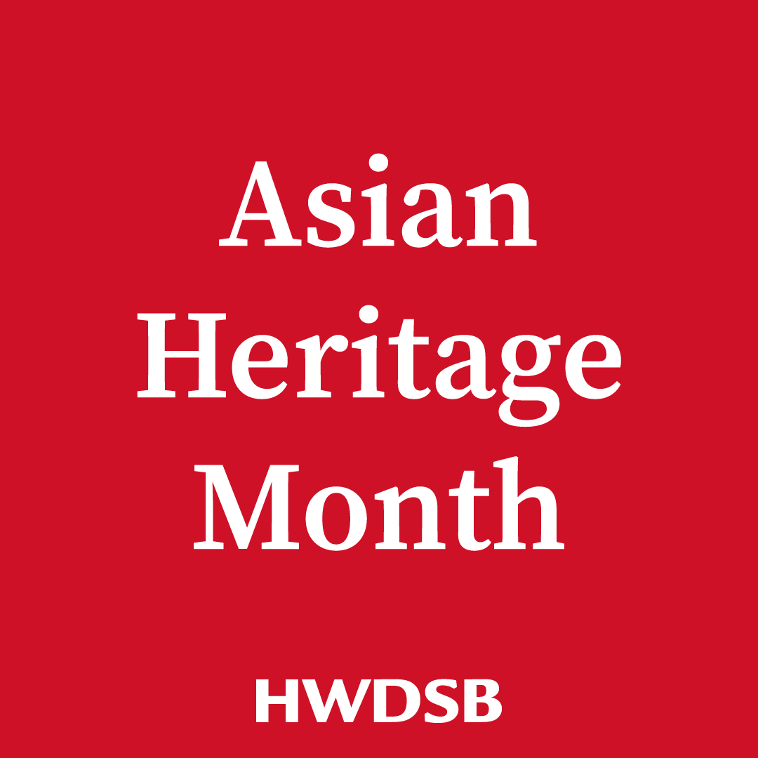 Tomorrow, May 1, marks the beginning of Asian Heritage Month in Canada.

It's a time to celebrate the contributions that Canadians of Asian heritage have made, and continue to make, to the growth and prosperity of Canada.