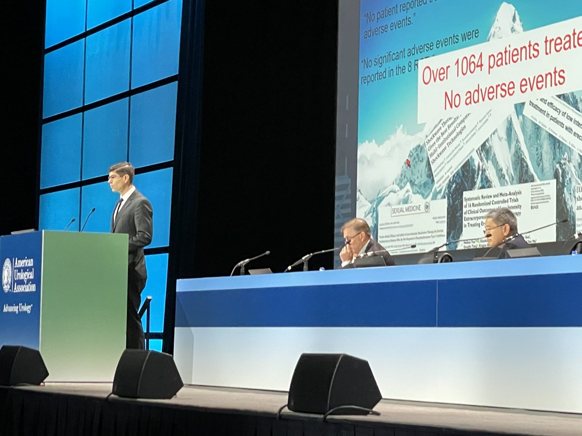 AUA Plenary Hall B. SMSNA experts debate Charging for Regenerative Medical Therapies in Erectile Dysfunction. #AUA2023