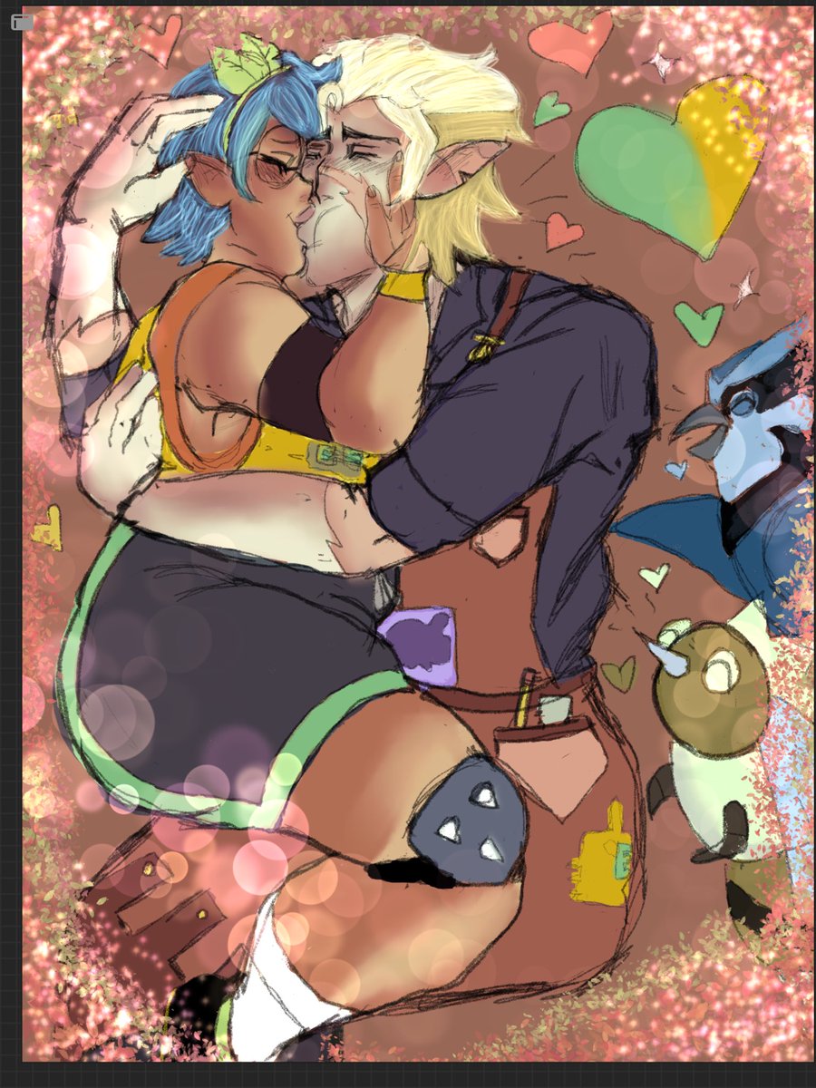 sanch_alisha's tweet photo. Older huntlow ft waffles and clover 💚💛💙🤎
#huntlow #huntlowfanart #wintertoh #TheOwlHouse #hunterxwillow #wafflestoh #clovertoh #WillowPark #HunterNoceda #digitalart #artistsoftwitter #fanart #bodypositivy #plussize https://t.co/hsz90ylqmX