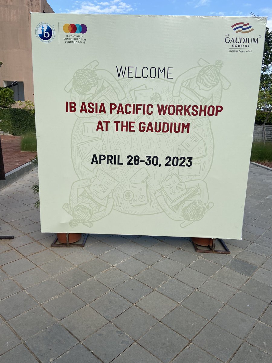 srilub9's tweet photo. Gratitude to Gaudium school IBPYP Principal @anjalikas1 ma’am for the support and guidance and ensuring that we had the best learning experience at the #IBAPAC held at @gaudiumschool and the wonderful arrangements to make the workshop experience seamless and enjoyable.
@maheragoe https://t.co/LdrSlF16bD