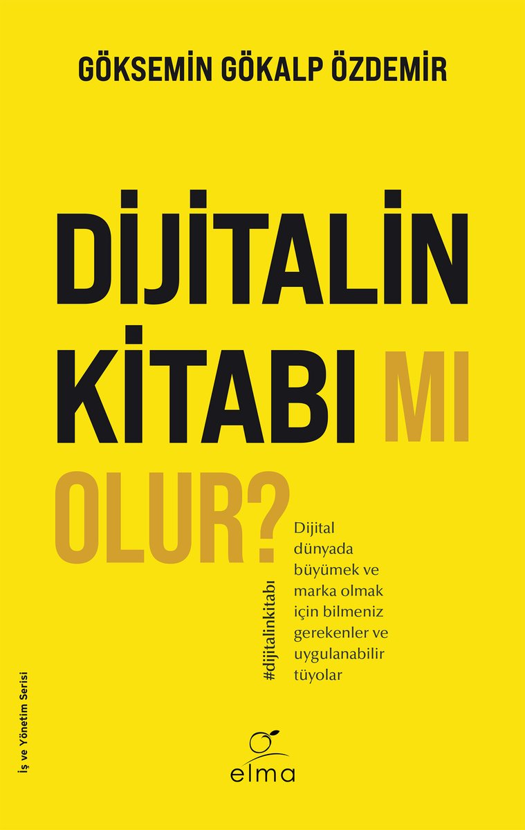 Dijitalin Kitabı mi olur? 

Bu sorunun sahibi aynı başlıklı kitabın yazarı, meslektaşım, pazarlama danışmanı ve profesyoneli <a href="/goksemin/">göksemin gökalp özdemir</a> Göksemin Gökalp Özdemir 

Göksemin'in hem kariyerini hem de kitapta sorguladığı ve doğal bir dille yazdığı günümüzün dijital pazarlamasını