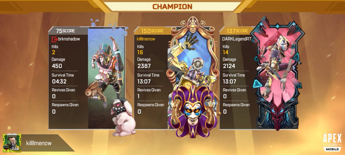 Love this game #apexlegendsmobile